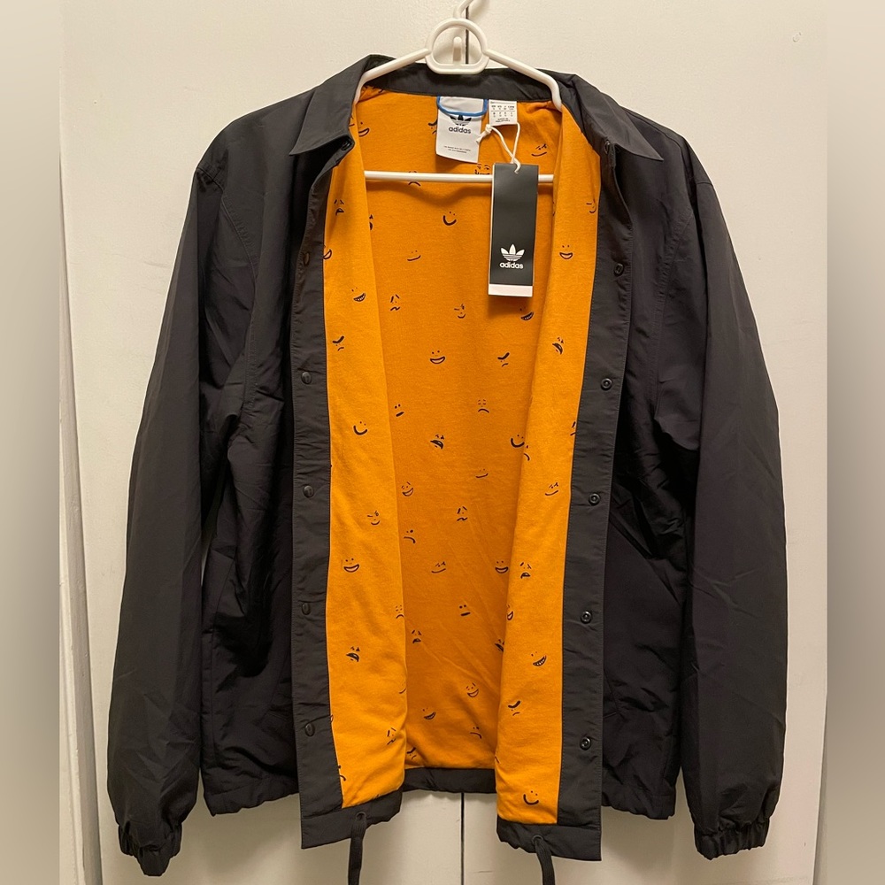 NWT Adidas Schmoofoil Coach Jacket, Unisex S